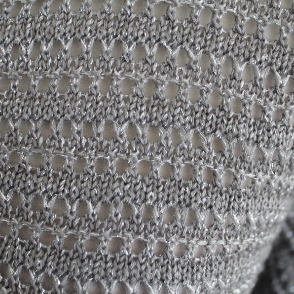 Massini Open-Weave Metallic Sweater - Picture 4 of 5
